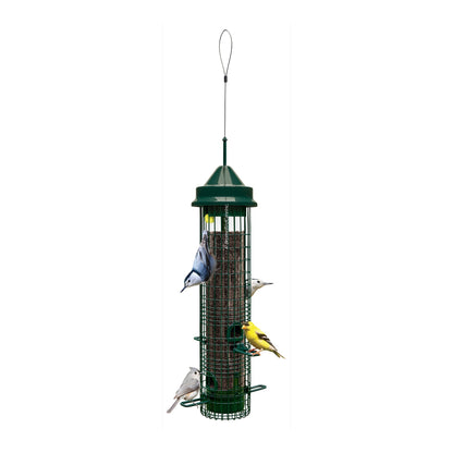 squirrel buster classic bird feeder on white background